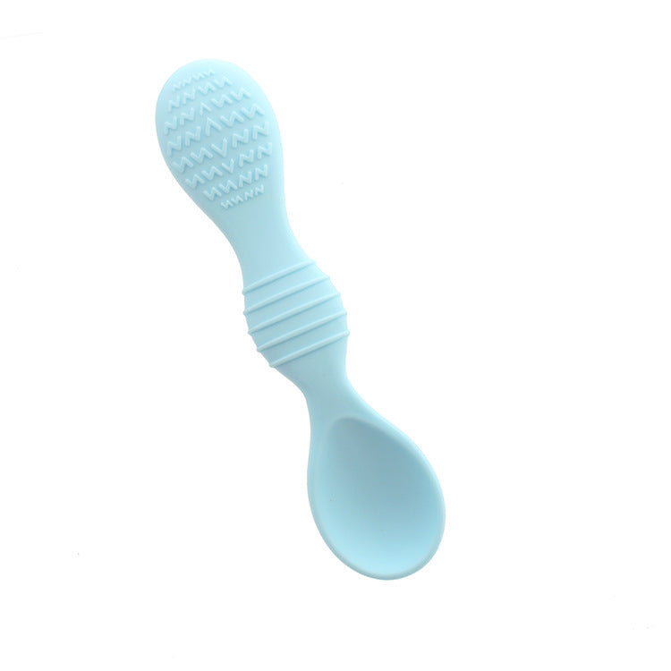 Multicolor All Silicone Soft Spoons For Infants And Children