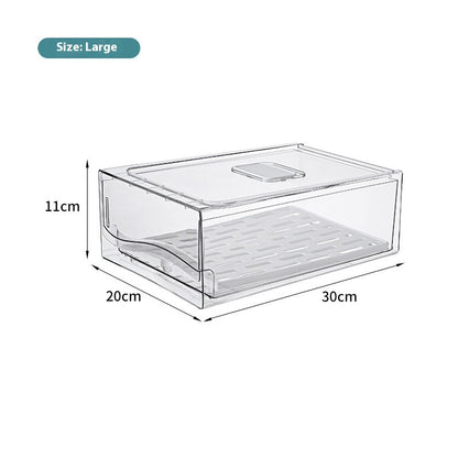 Kitchen Refrigerator Storage Box Drawer Crisper