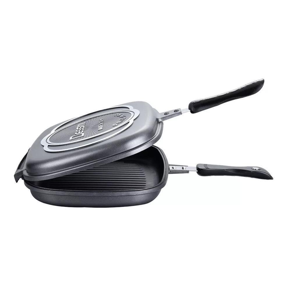 Double side frying pan non stick pan