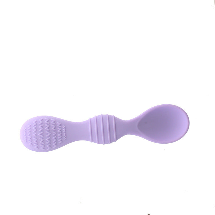 Multicolor All Silicone Soft Spoons For Infants And Children