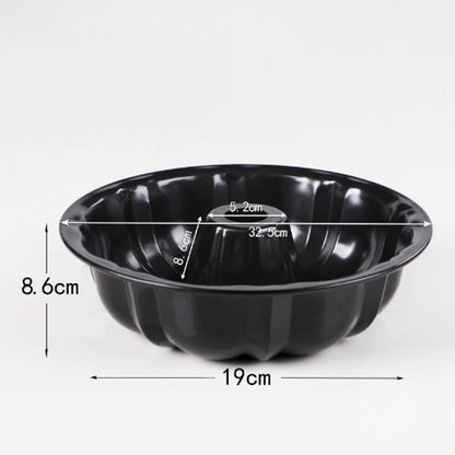 Non-stick Cake Pan Heavy Duty Carbon Steel Fluted Tube Round Cake Baking Pan Pound Cake Pan Buntz Cake Pan Tube Bakeware Cake Mold Baking Mold For Jello