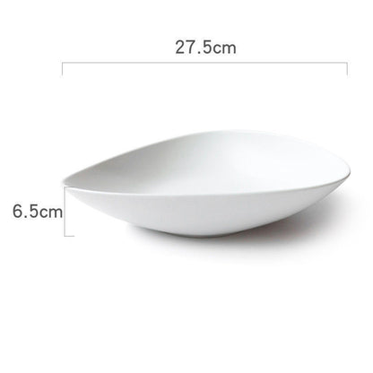 Ceramic Japanese Bowls Are Beautiful And Cute. Irregular Household 5-inch Bowls And Plates Single