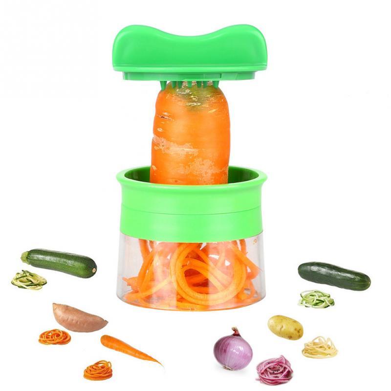 Food Slicer 3 In 1 Potato Spiralizer Multi-function Cutter Vegetable Slicer Kitchen Tools