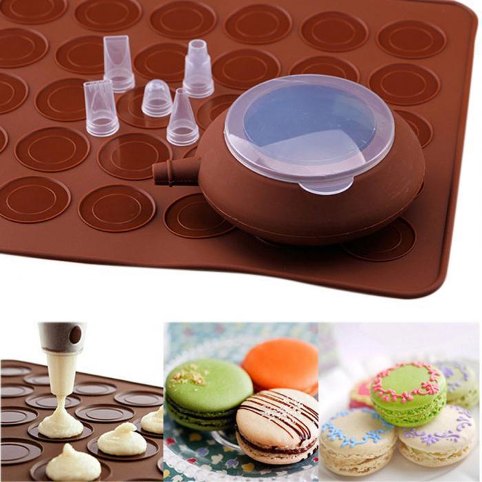 Food Grade Silicone Mat Macaron Baking Kit